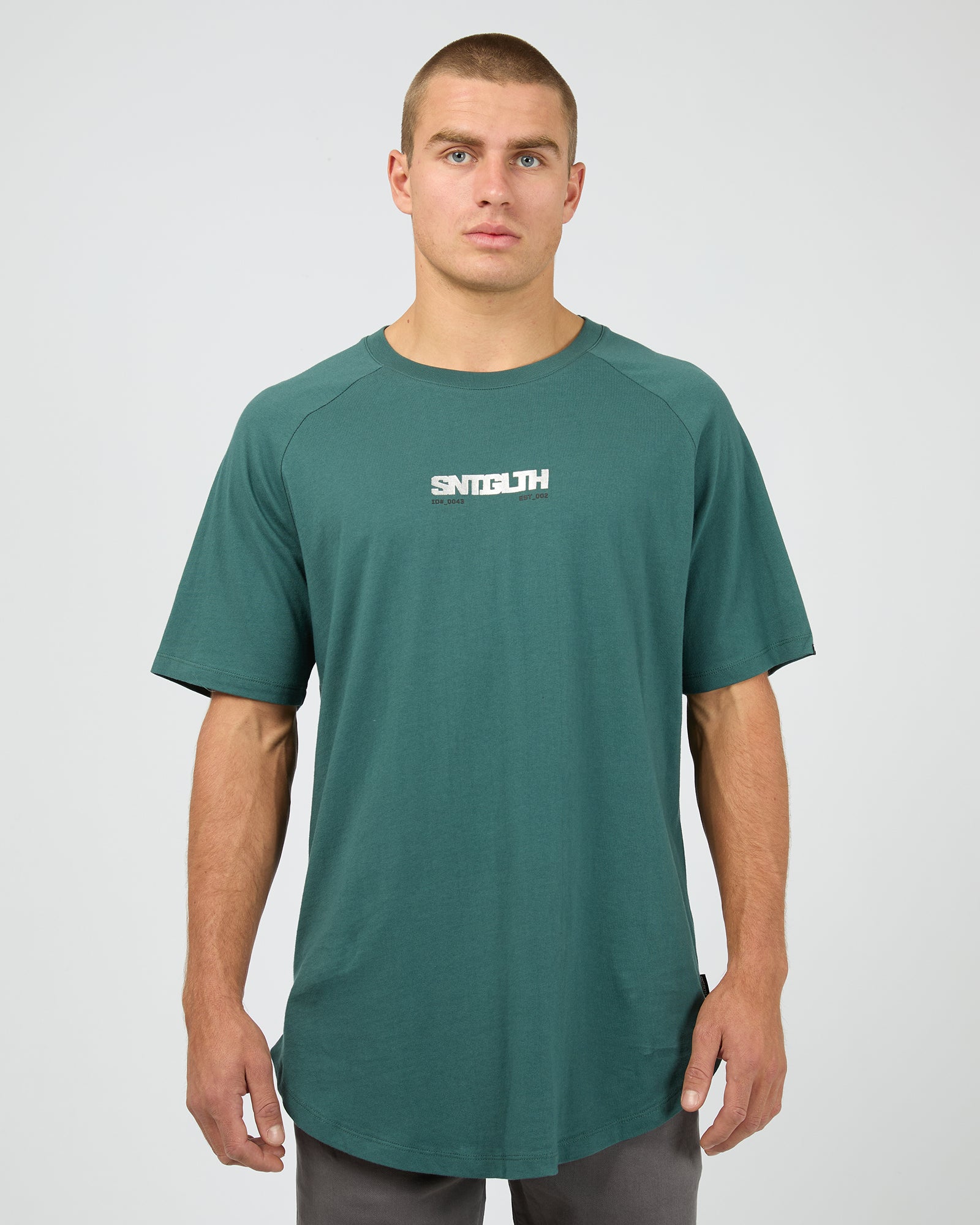 Silver Foil Tee Green