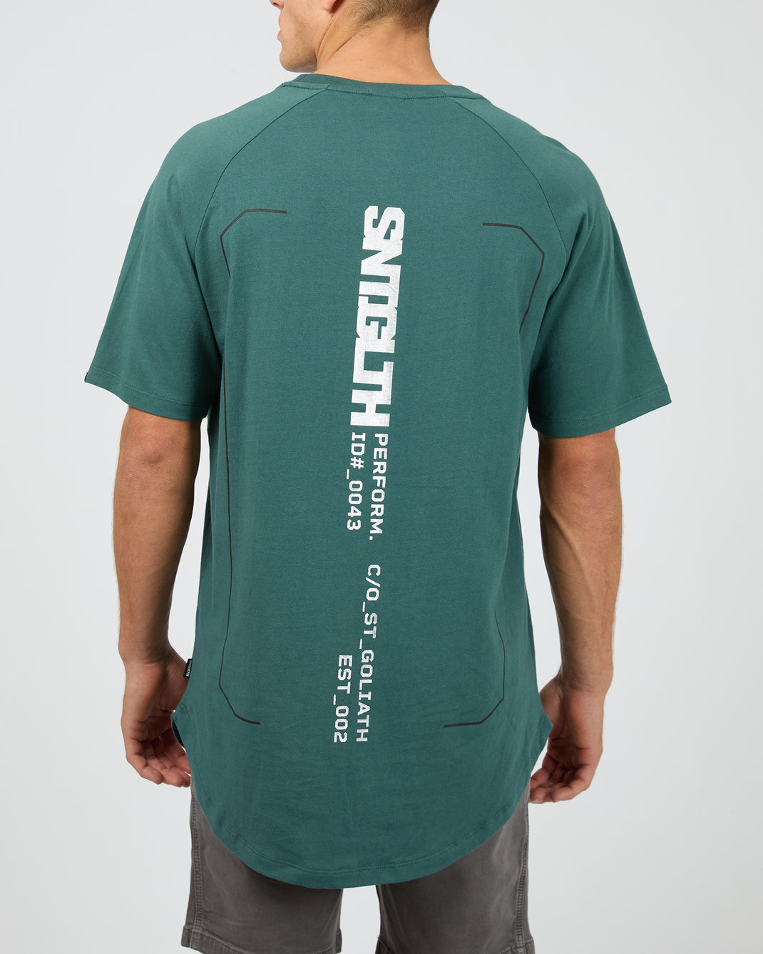 Silver Foil Tee Green