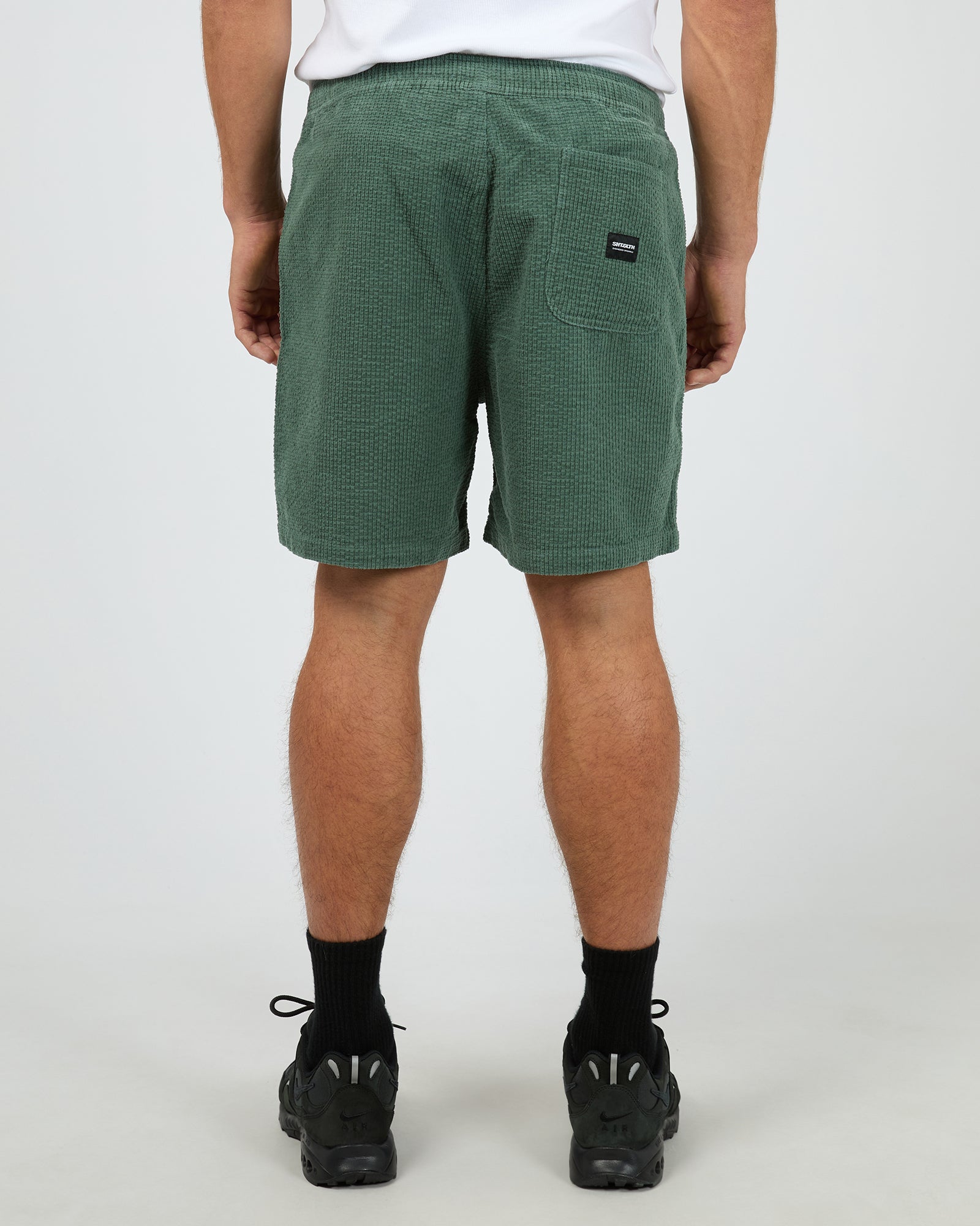 Squared Texture Short Green