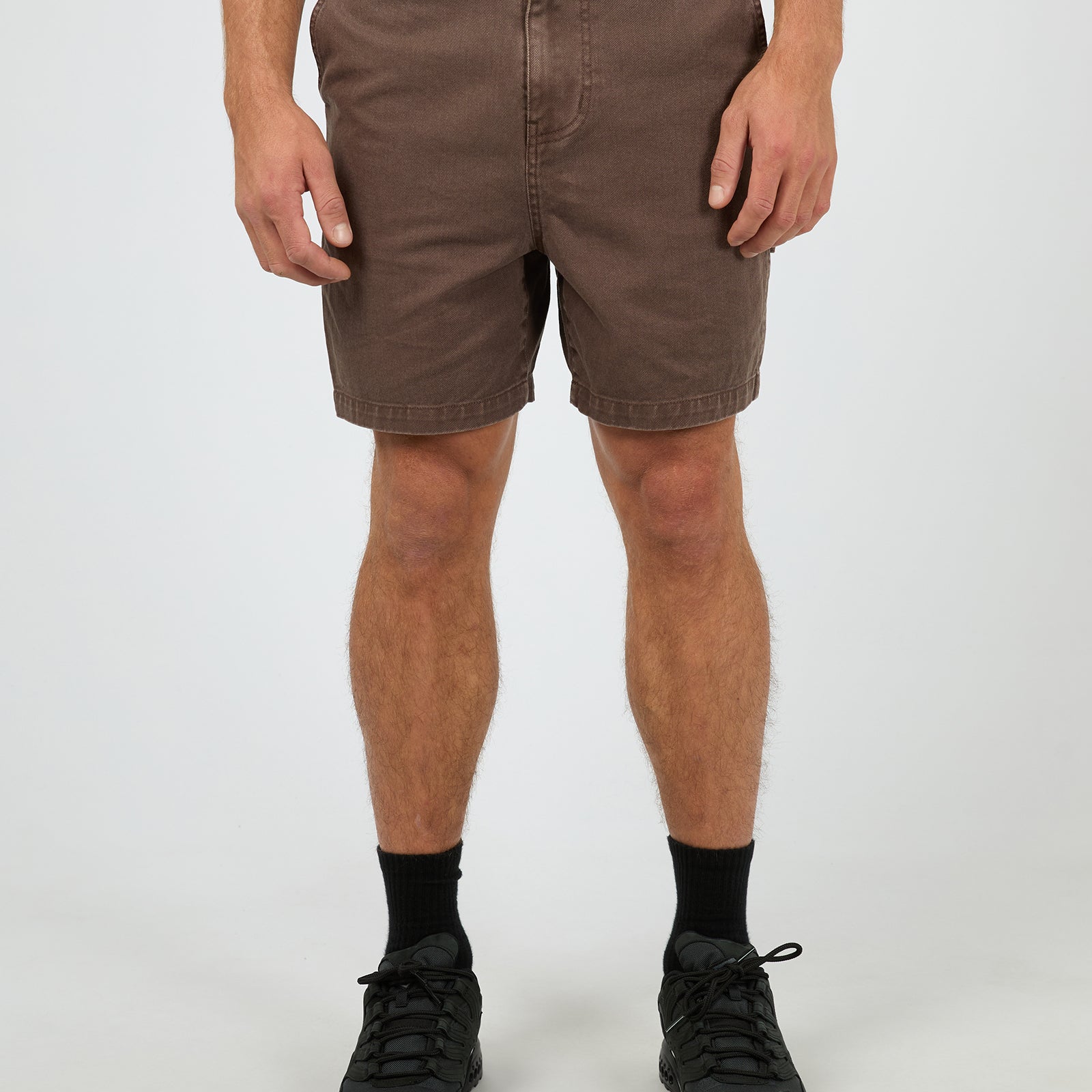 Utility Short Brown