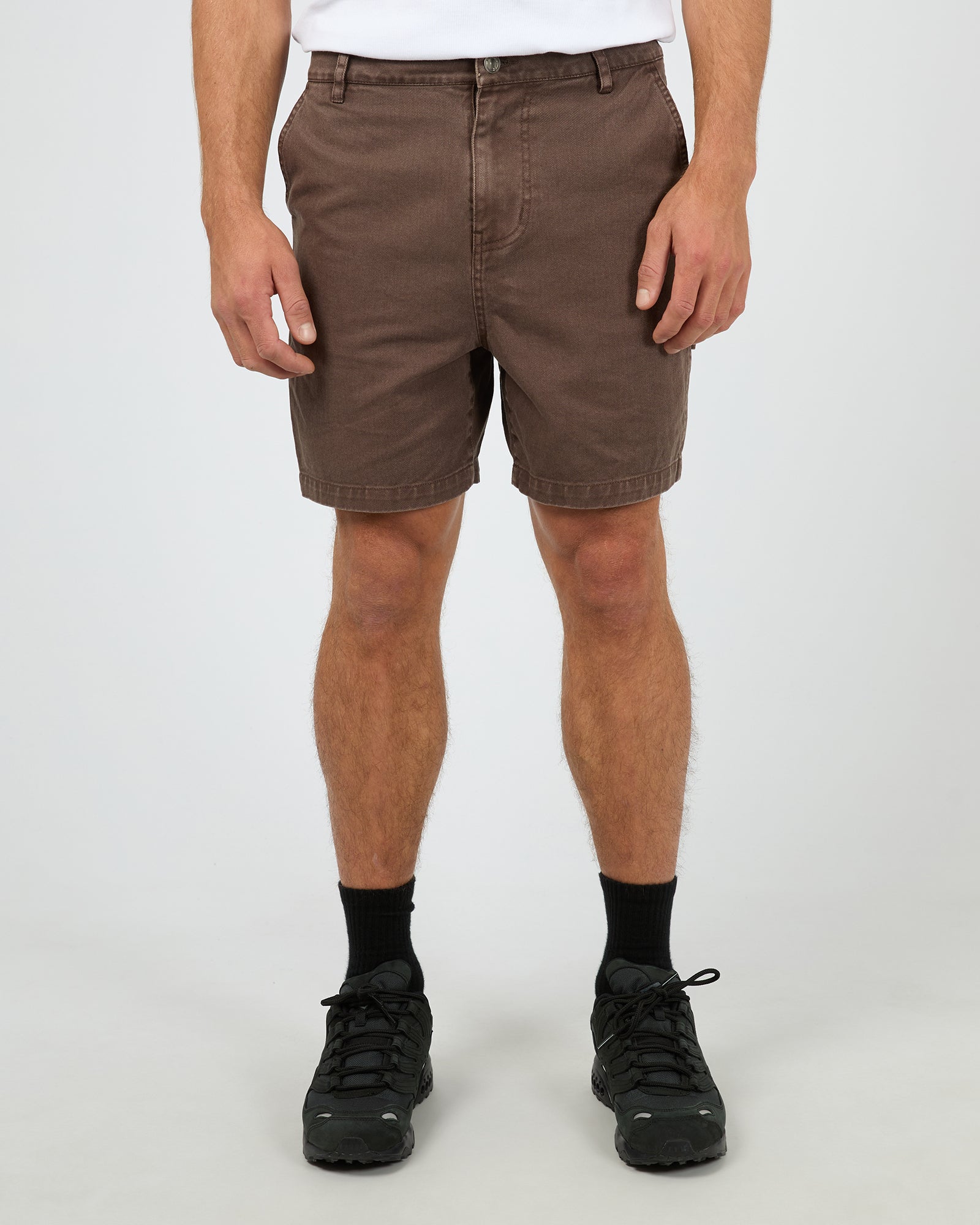 Utility Short Brown