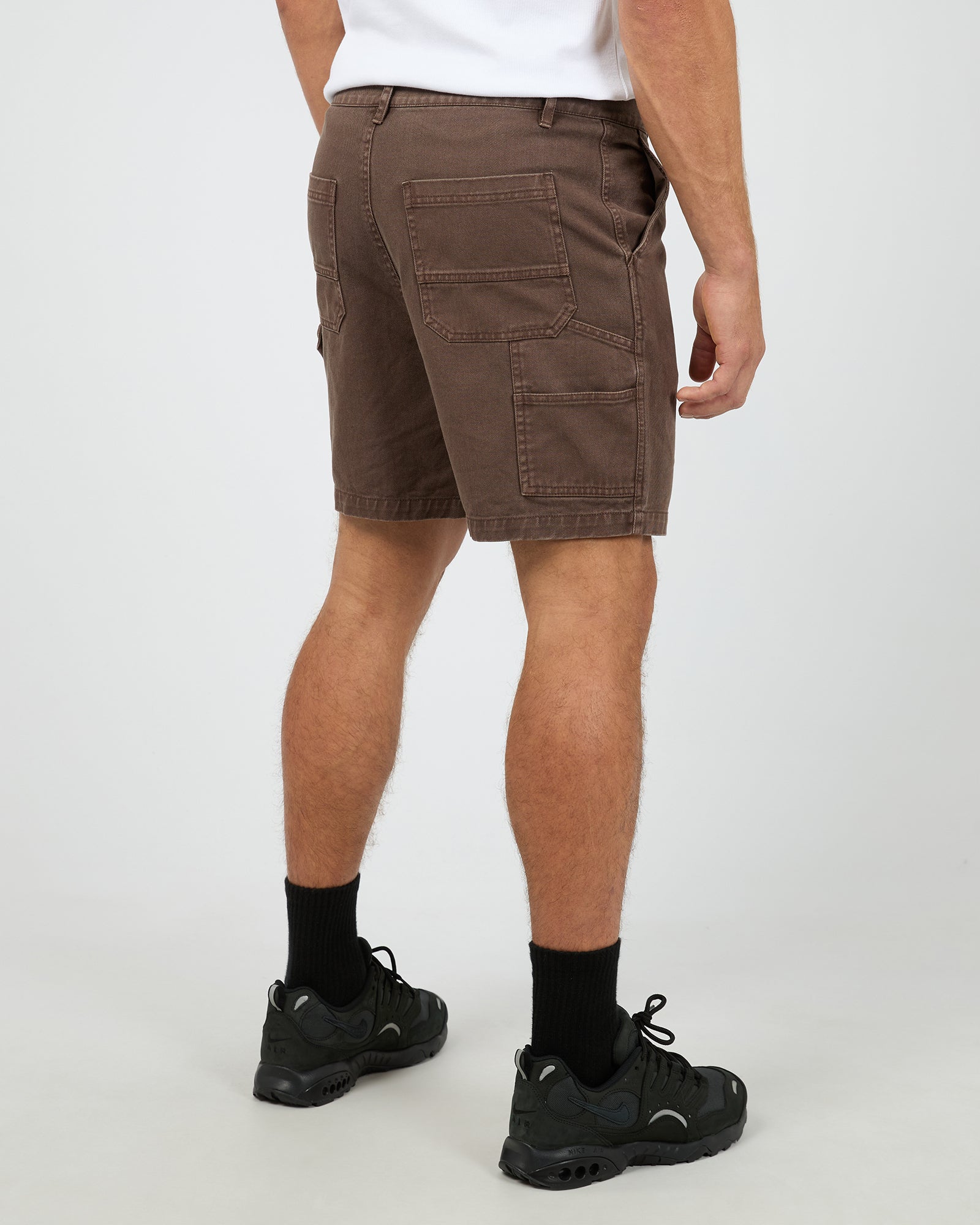 Utility Short Brown