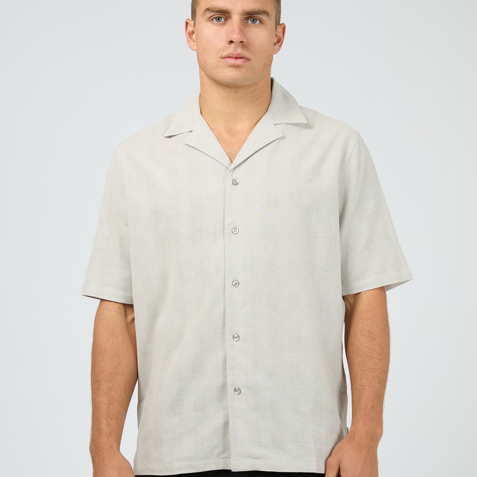 Wellford Short Sleeve Shirt Grey