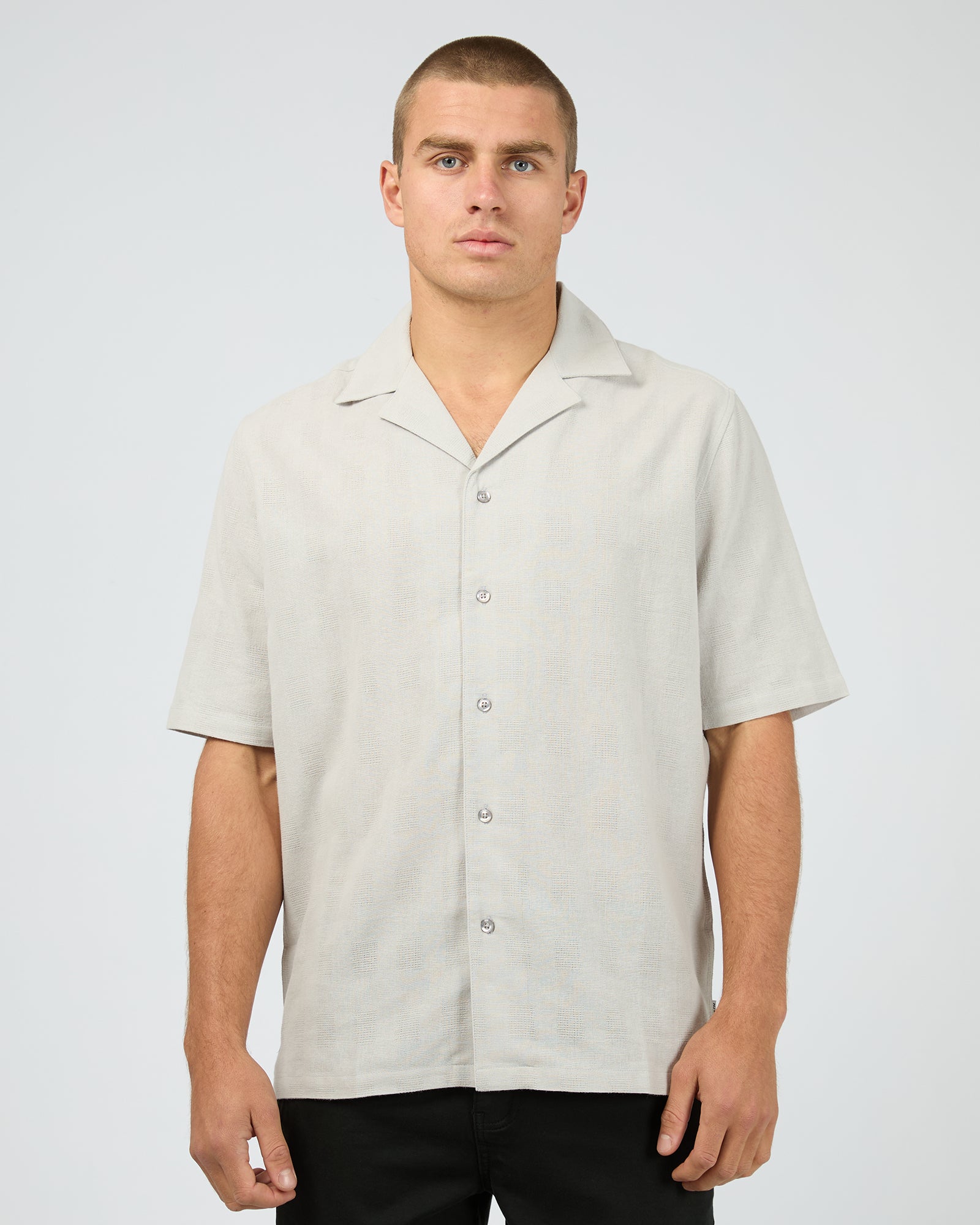 Wellford Short Sleeve Shirt Grey