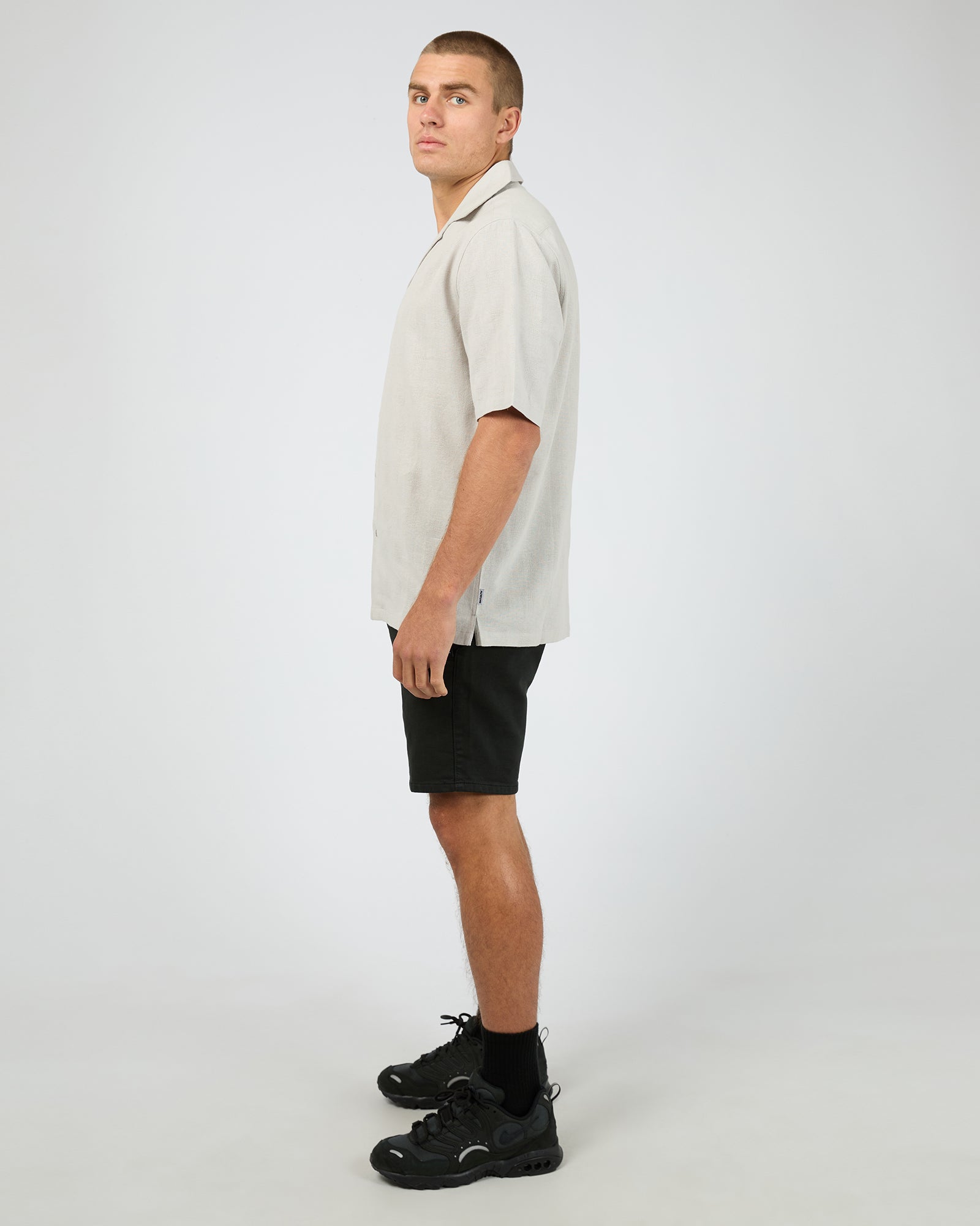 Wellford Short Sleeve Shirt Grey