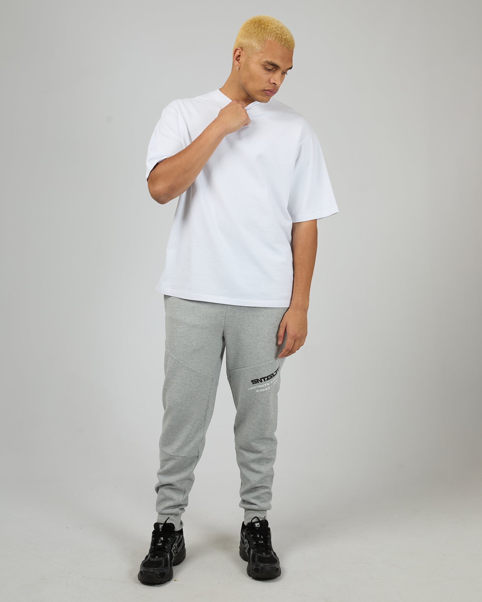 Sensor Track Pant Grey Marle