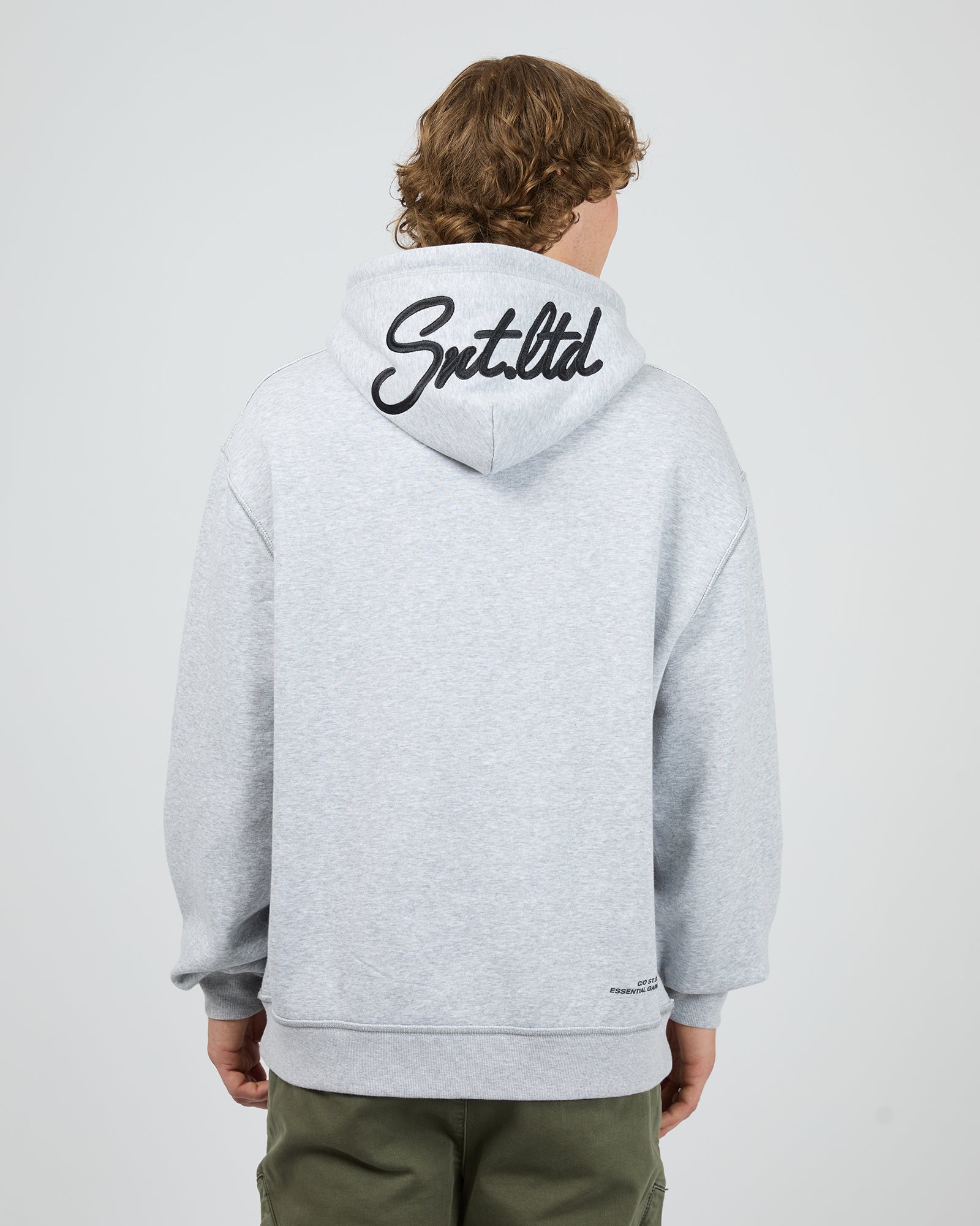 Radio Hoodie Grey Marle