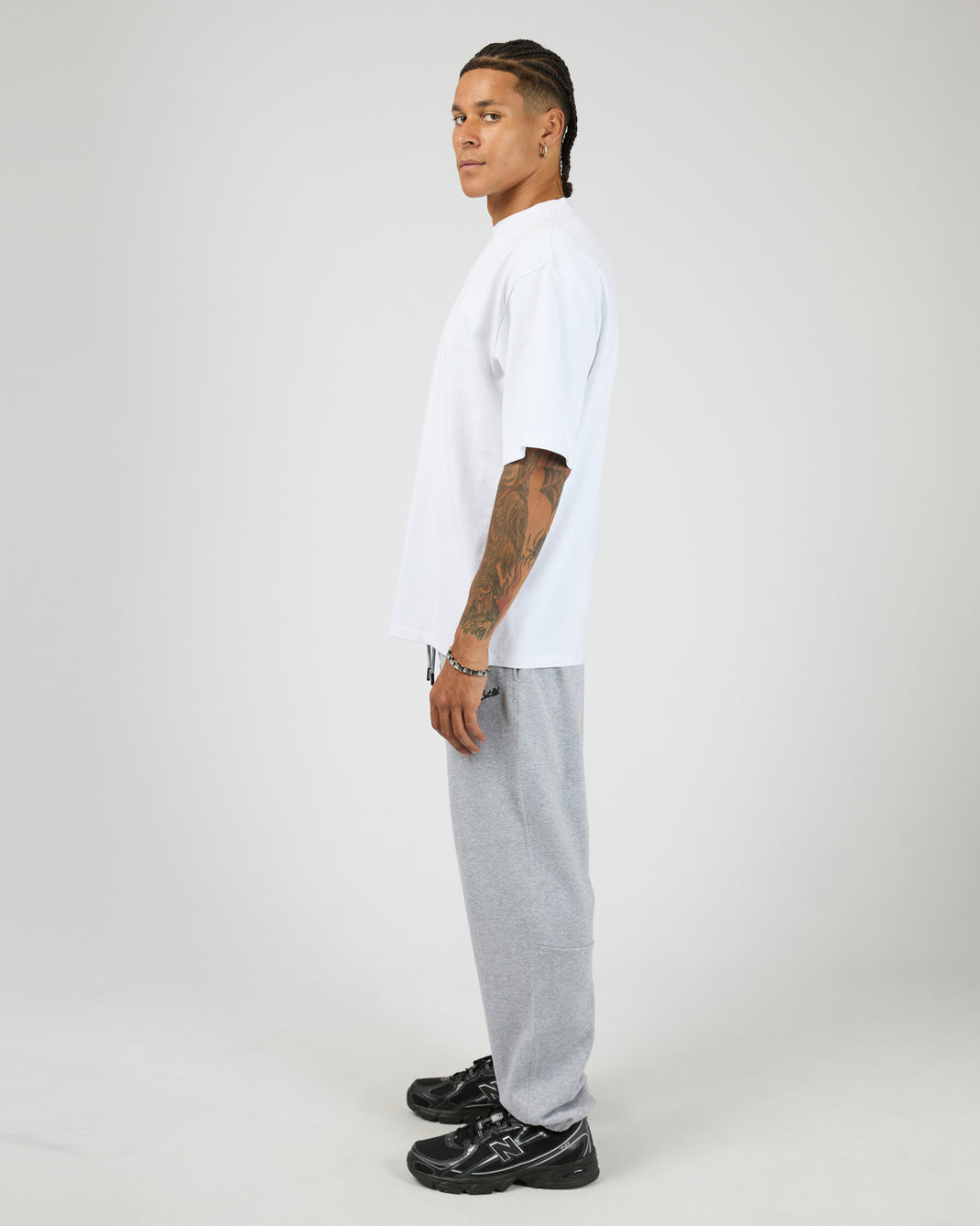 Radio Sweatpant Grey Marle