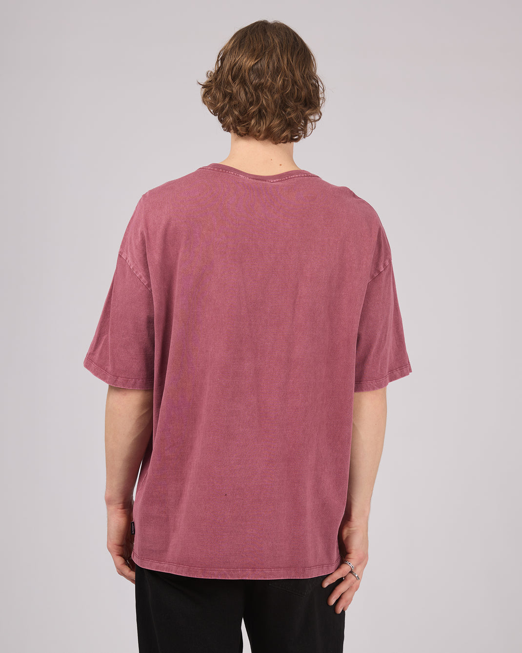 Nth Valley Tee Burgandy