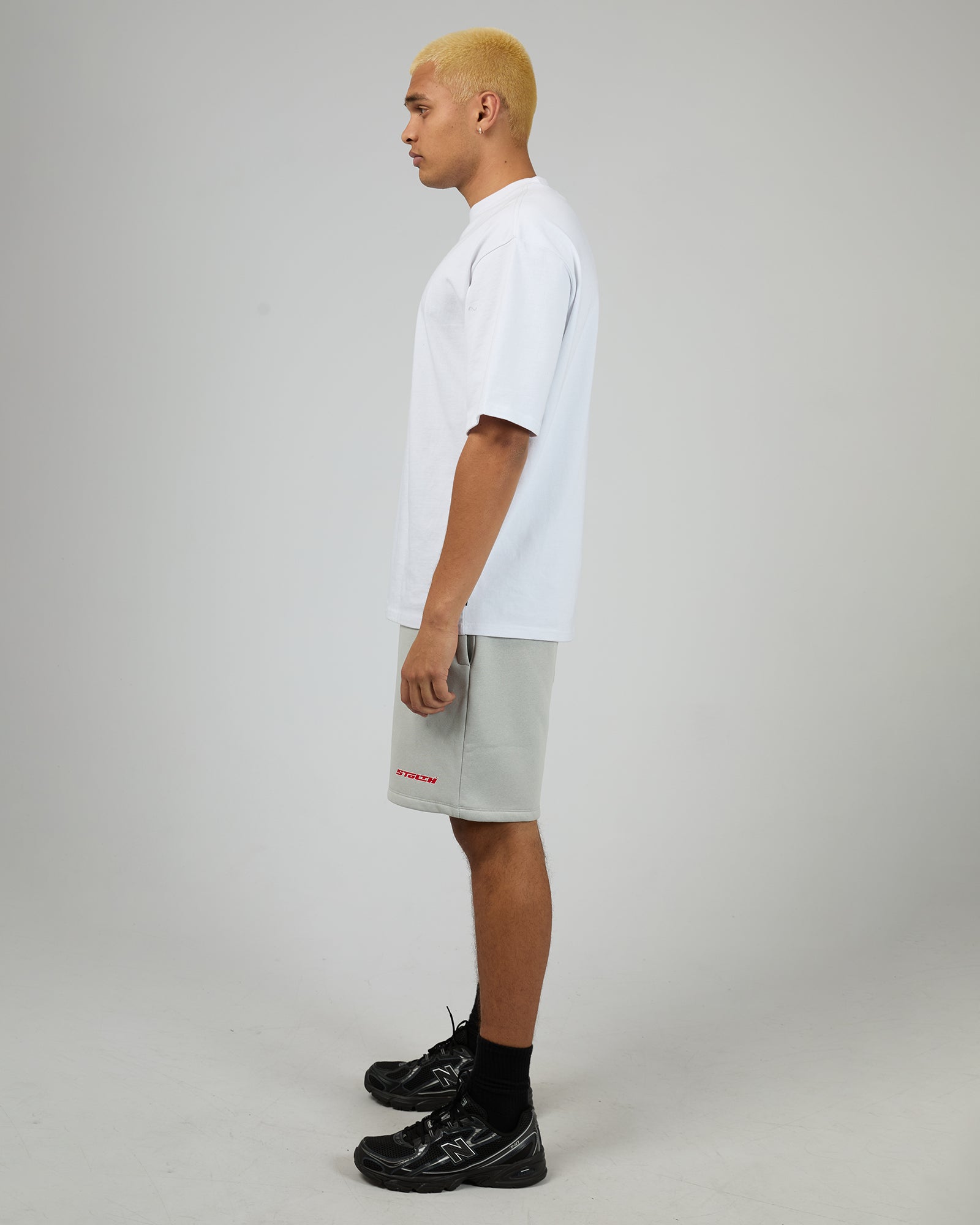 Switch Fleece Short Grey