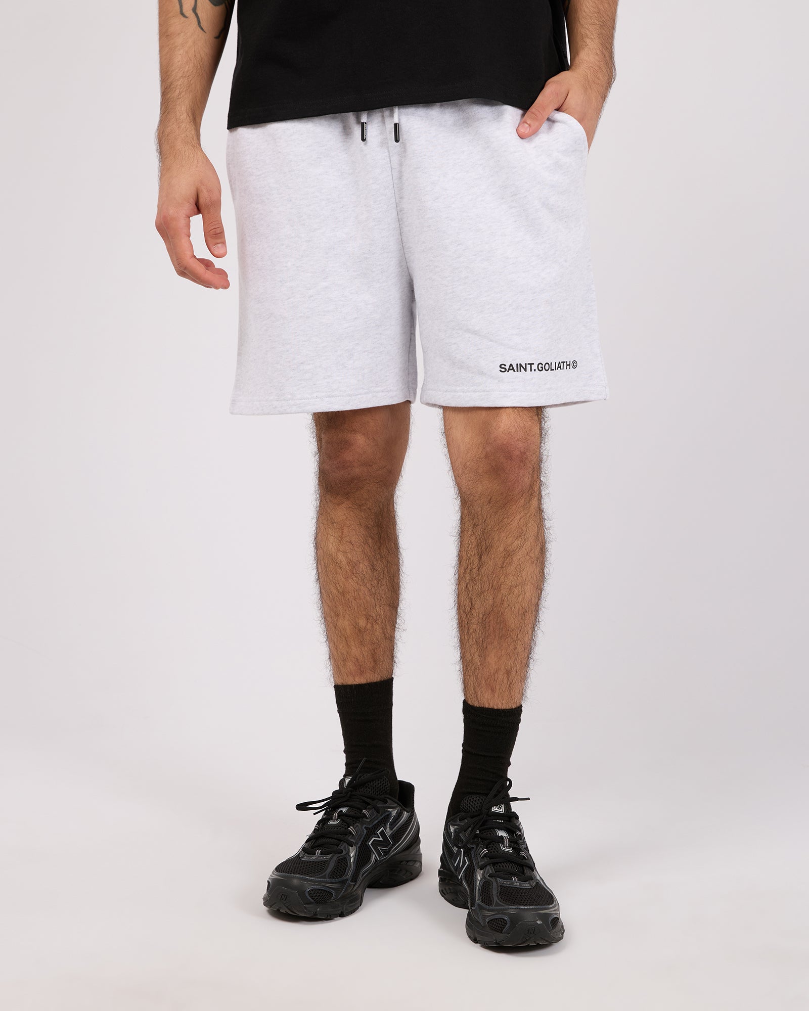 Id Fleece Short Grey Marle