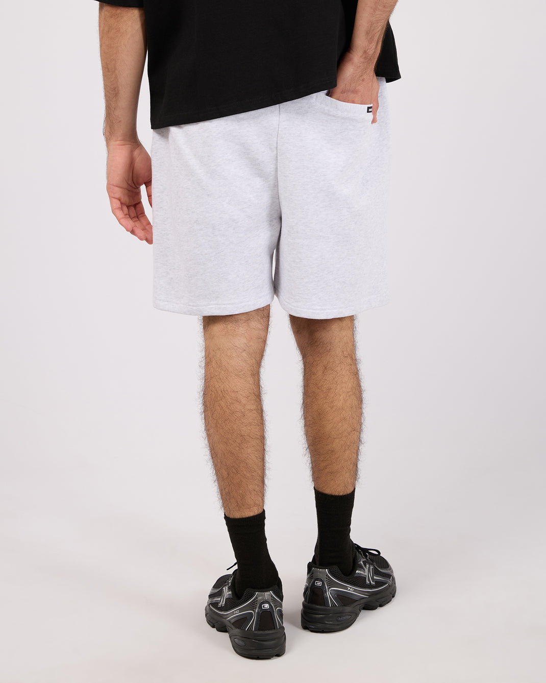 Id Fleece Short Grey Marle