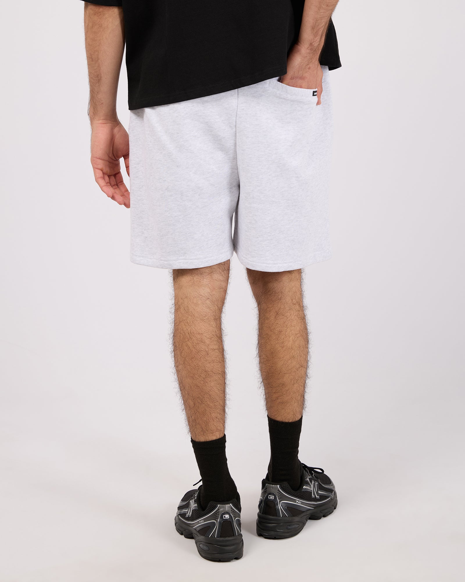 Id Fleece Short Grey Marle