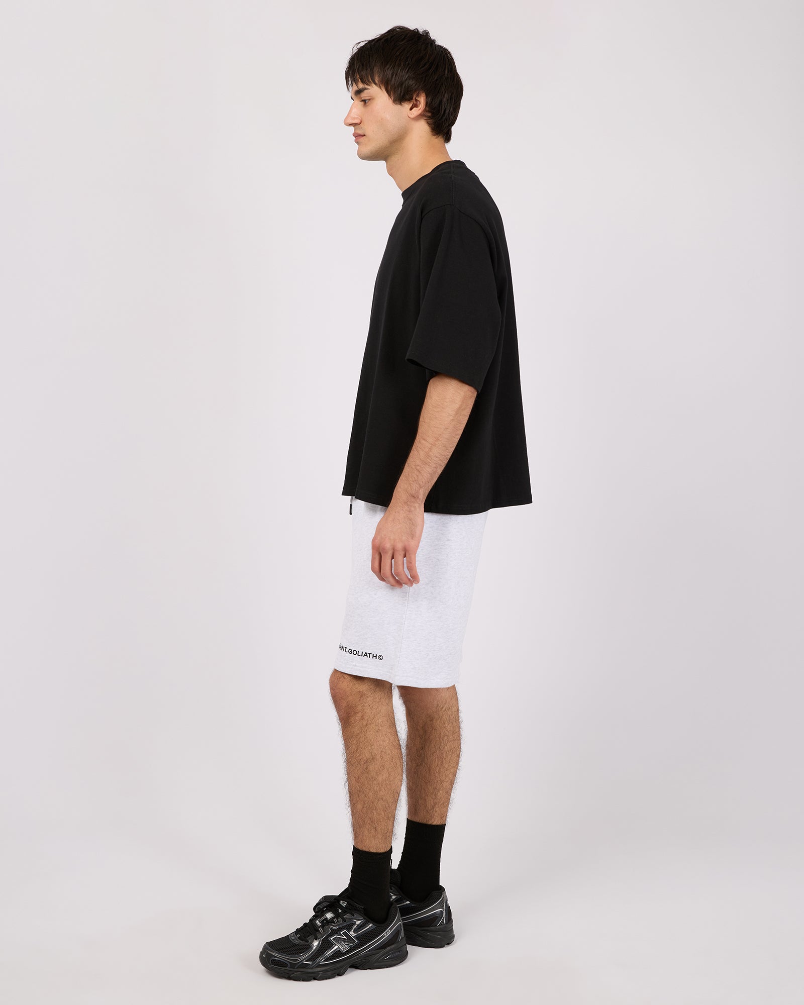 Id Fleece Short Grey Marle