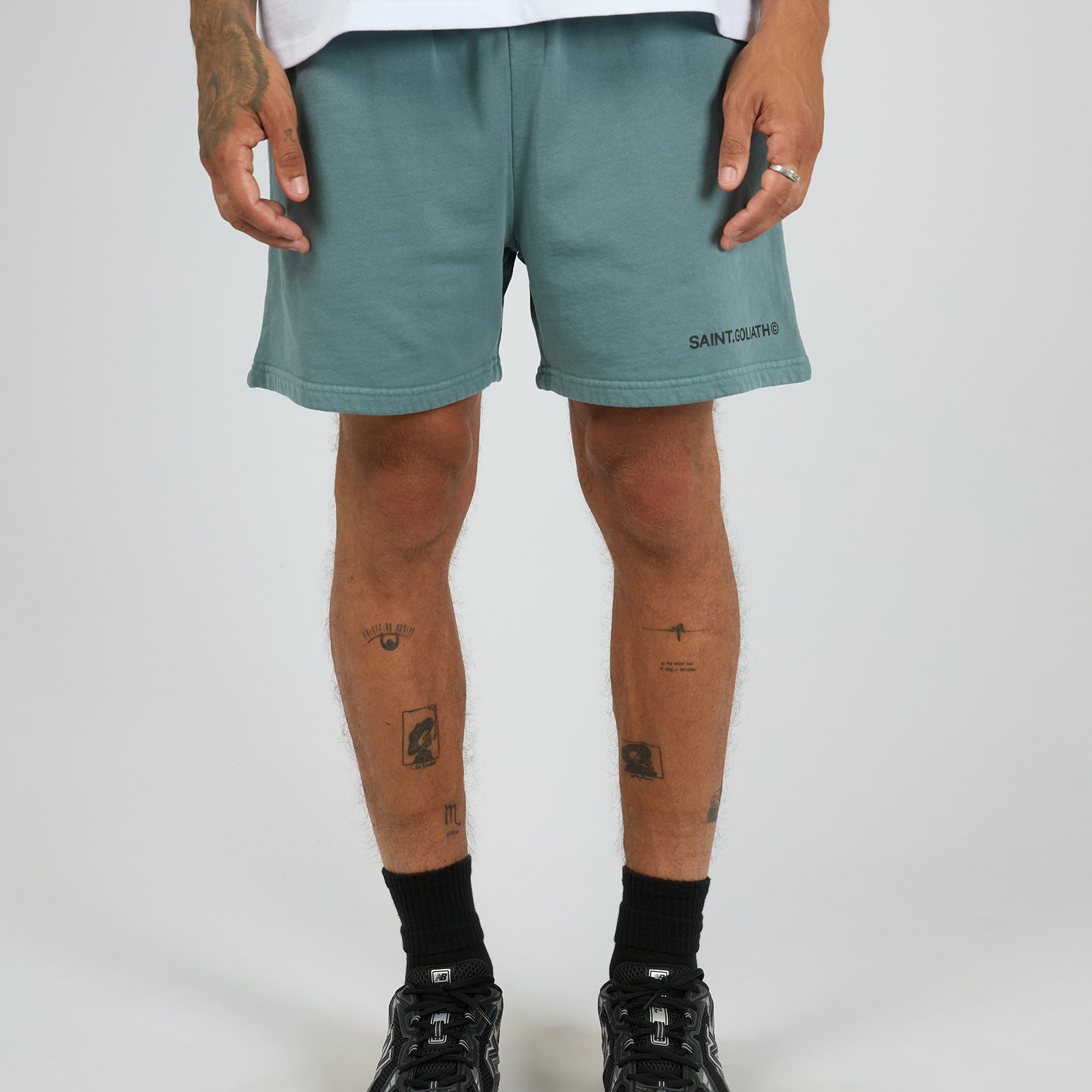 Id Fleece Short Ocean Green