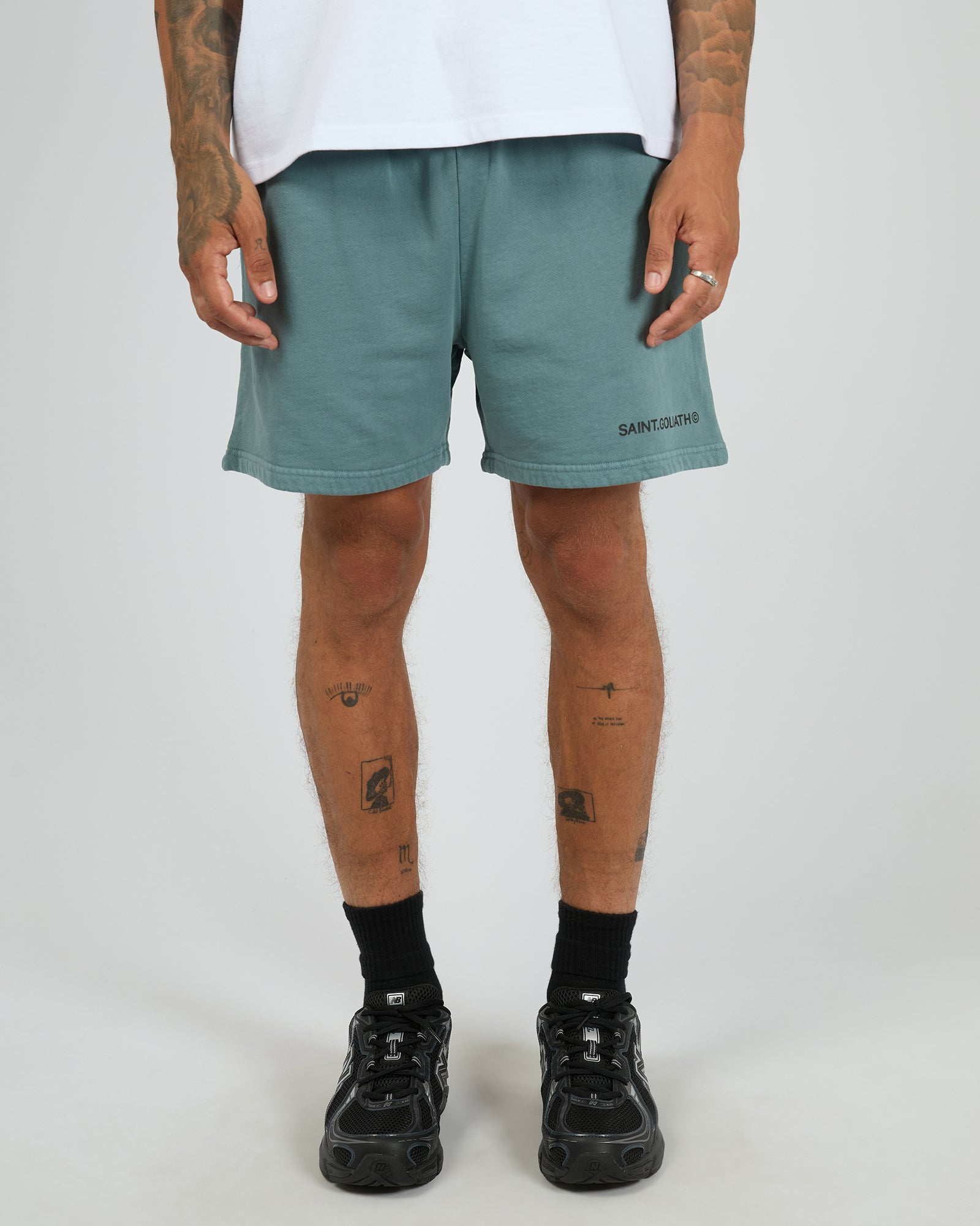 Id Fleece Short Ocean Green