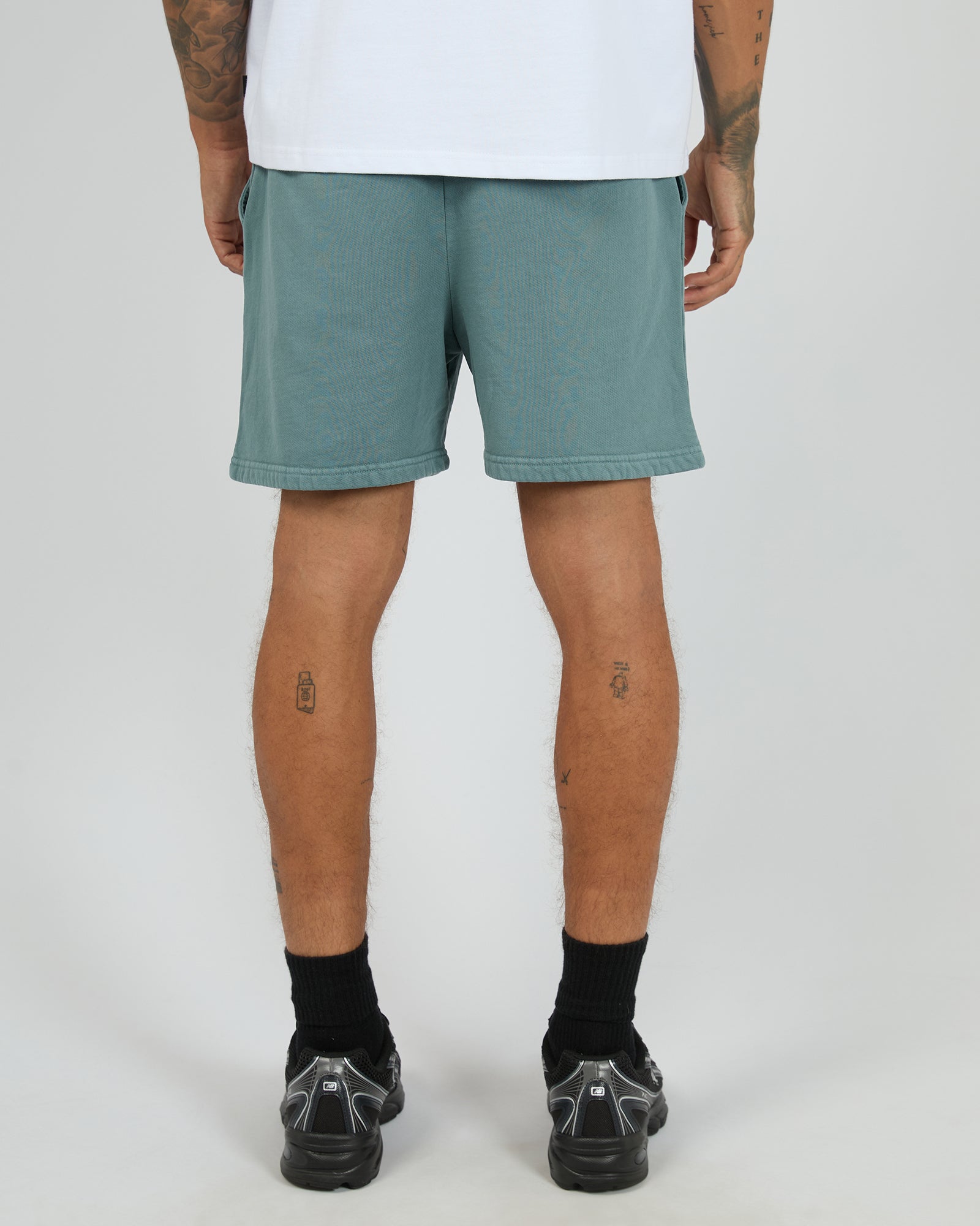 Id Fleece Short Ocean Green