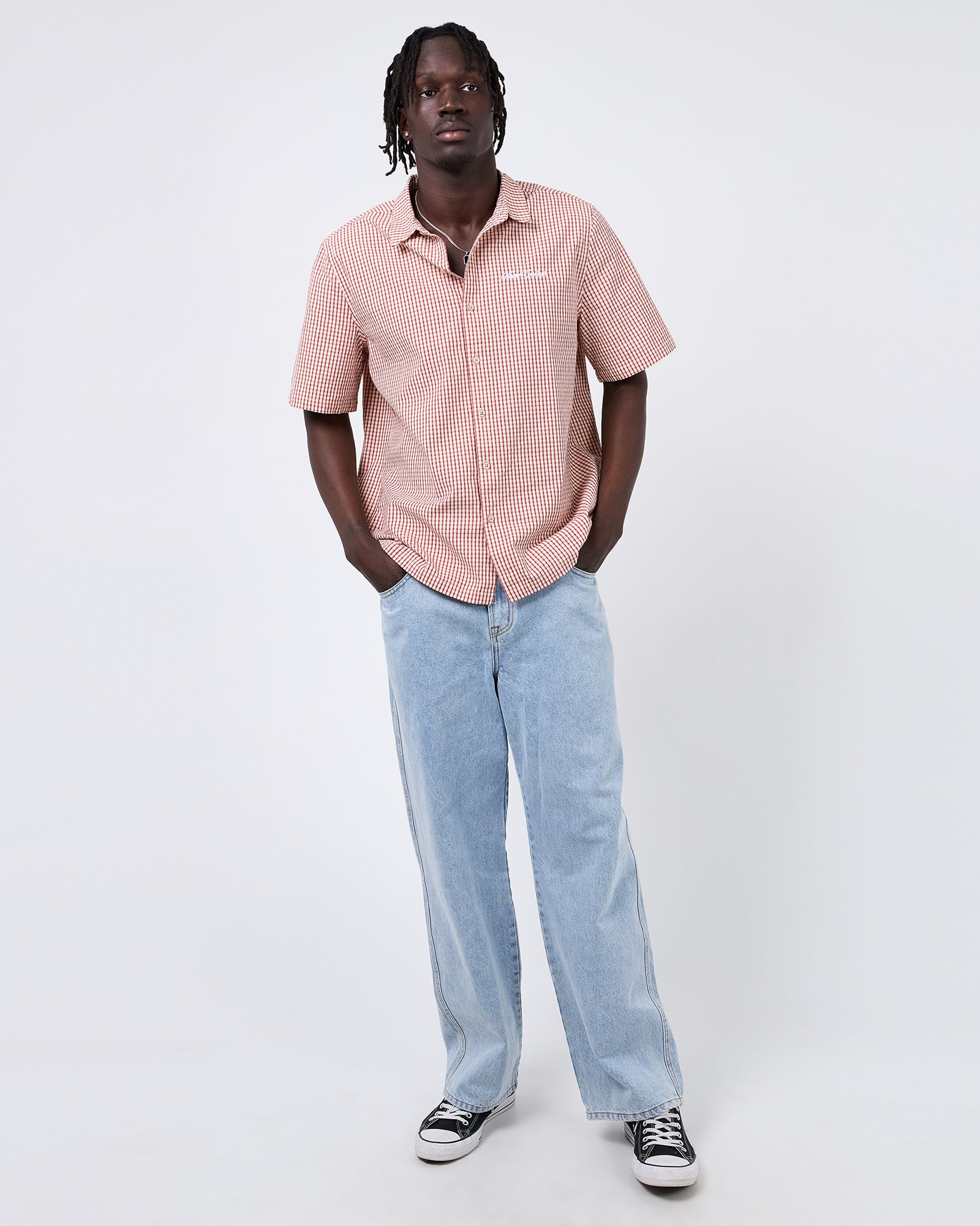 Haven Short Sleeve Shirt Red